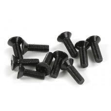 Counter Sunk Hex Screws M3x10 - 10Pcs │ Baha 10B Counter Sunk Hex Screws M3x10 - 10Pcs │ Baha 10B